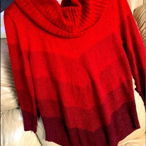 Red apt 9 sweater